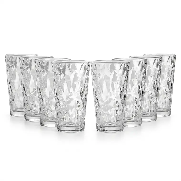JUEGO DE 8 VASOS CABRINI - 475 ML 1
