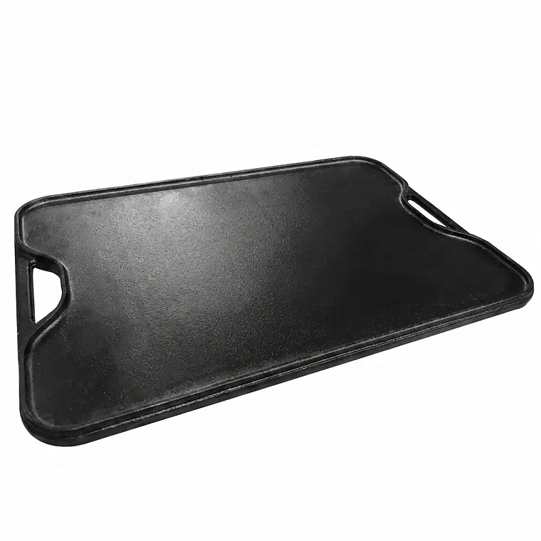 PLANCHA ASADORA PRECURADA REVERSIBLE RECTANG (50 X 35) CM 2