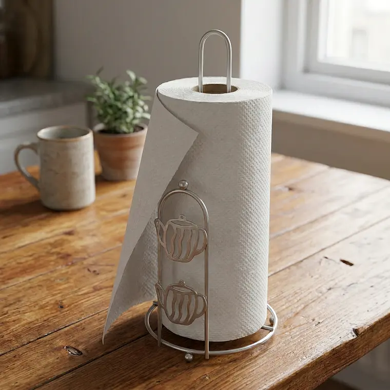 PORTA PAPEL TOALLA ACERO - 167G 2