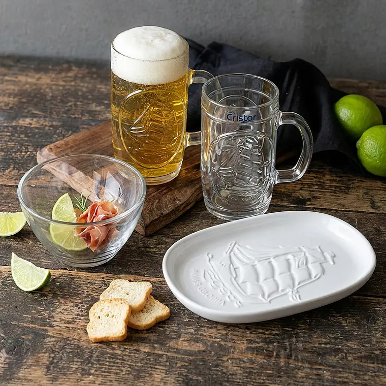 SET CELEBRACION (2 JARROS CERVECERO + 1 BOWL) 2