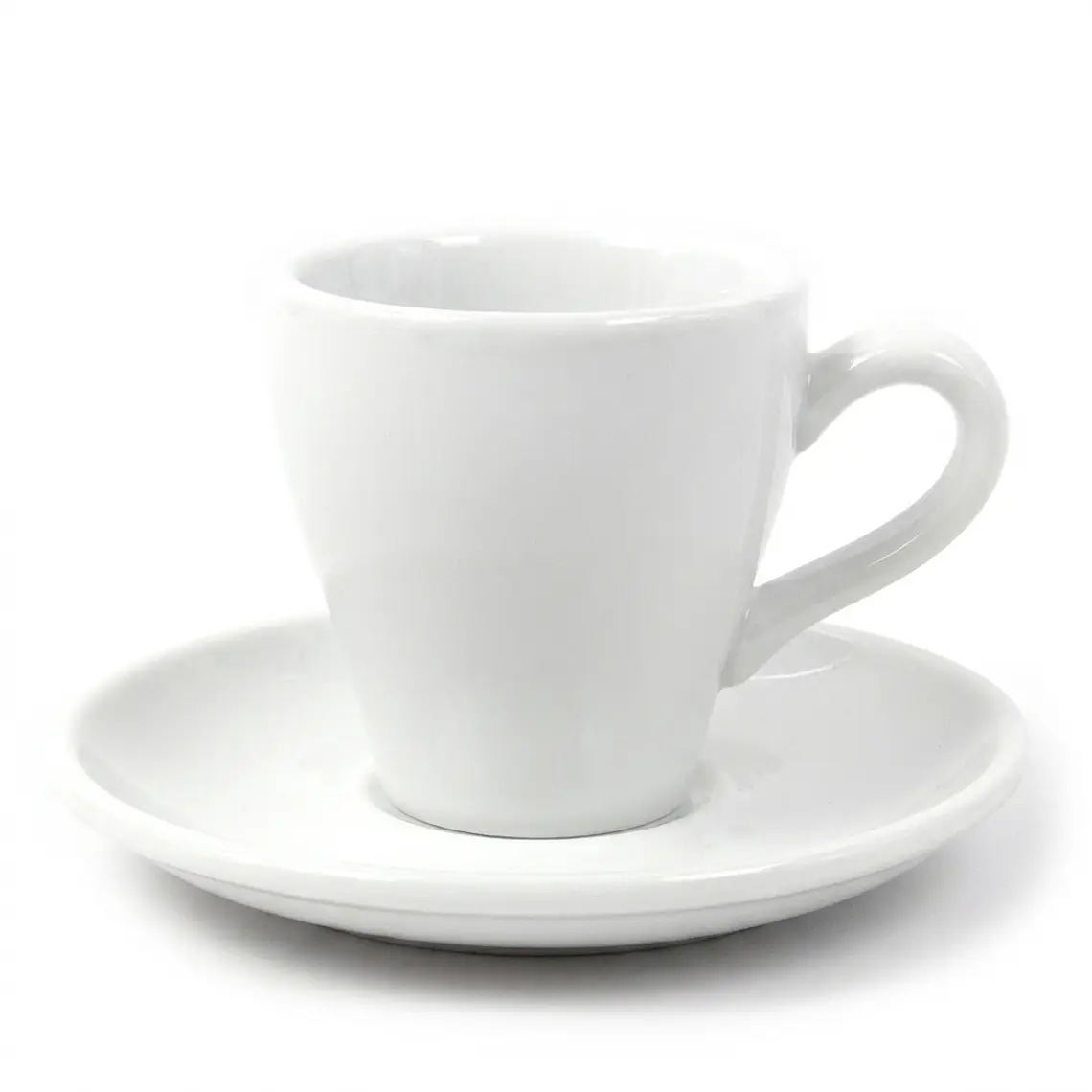 TAZA 90 ML Y PLATITO DE PORCELANA 1