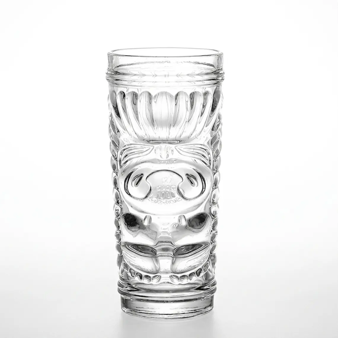 VASO TIKI TRANSP. MOD. LEON - 430 ML  1
