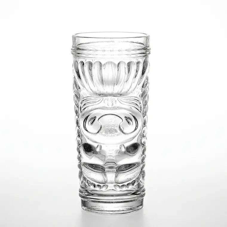 VASO TIKI TRANSP. MOD. LEON - 430 ML  1