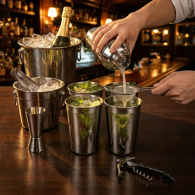 KIT COCKTAIL STEEL 3