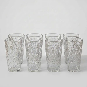 JUEGO DE 8 VASOS CABRINI - 475 ML