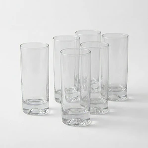 JUEGO DE 6 VASOS MANHATAN BEBIDAS - 450 ML