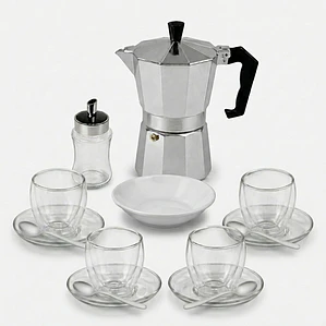 KIT CAFÉ ESPRESSO GLASS