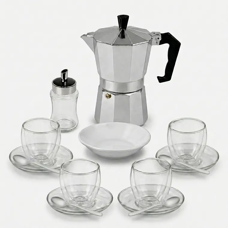 KIT CAFÉ ESPRESSO CRYSTAL 1