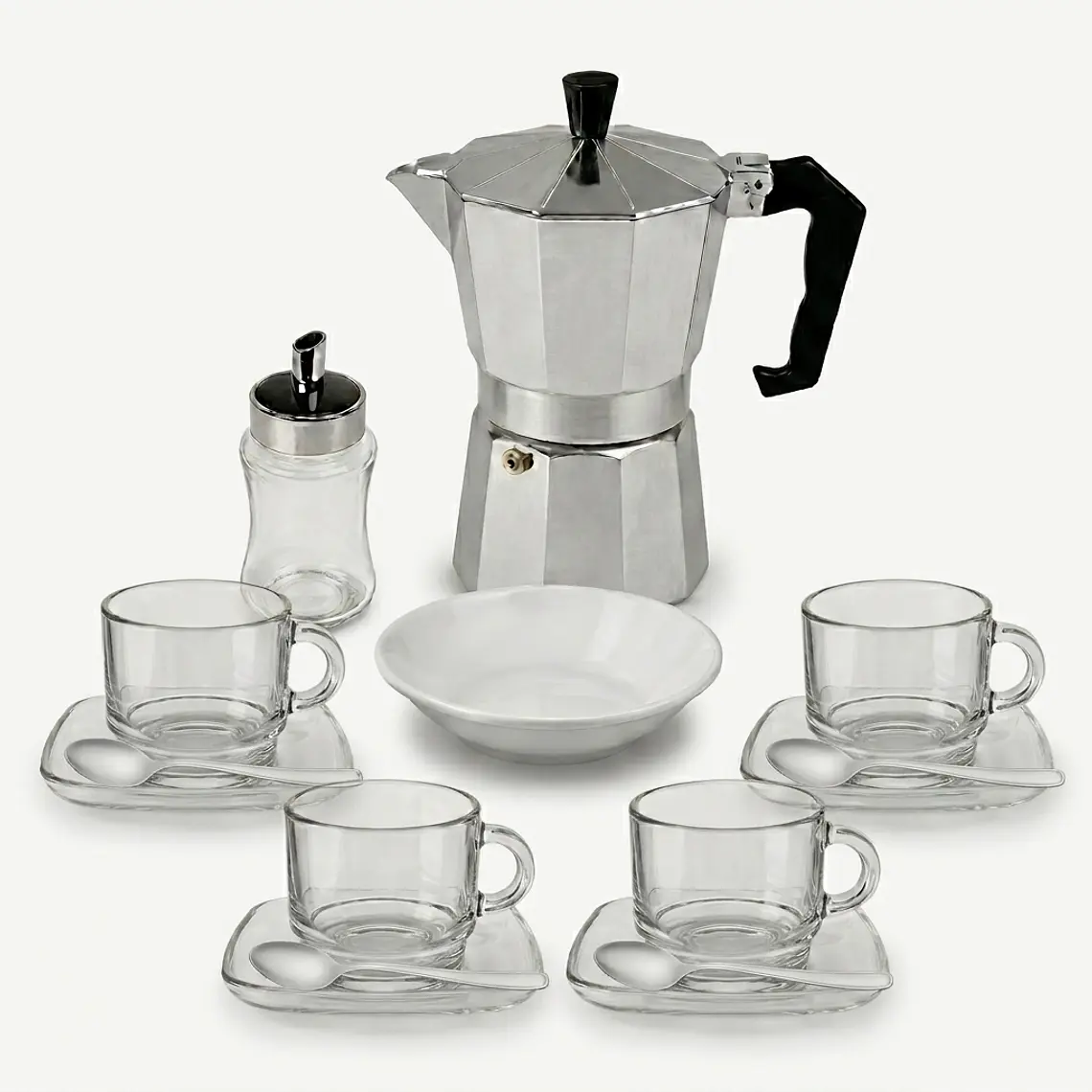KIT CAFÉ ESPRESSO GLASS CUP 1