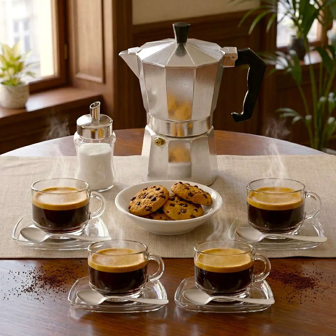 KIT CAFÉ ESPRESSO GLASS CUP 2