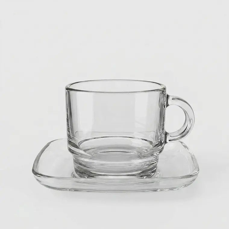 KIT CAFÉ ESPRESSO GLASS CUP 4