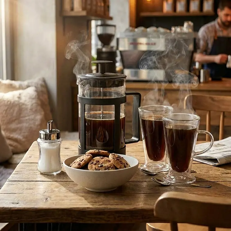 KIT ESTACIÓN CAFÉ TRES SABORES 4