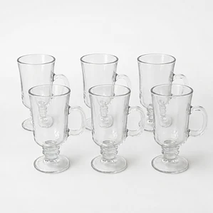 JUEGO DE  6 COPAS  IRISH COFFEE (245 ML)