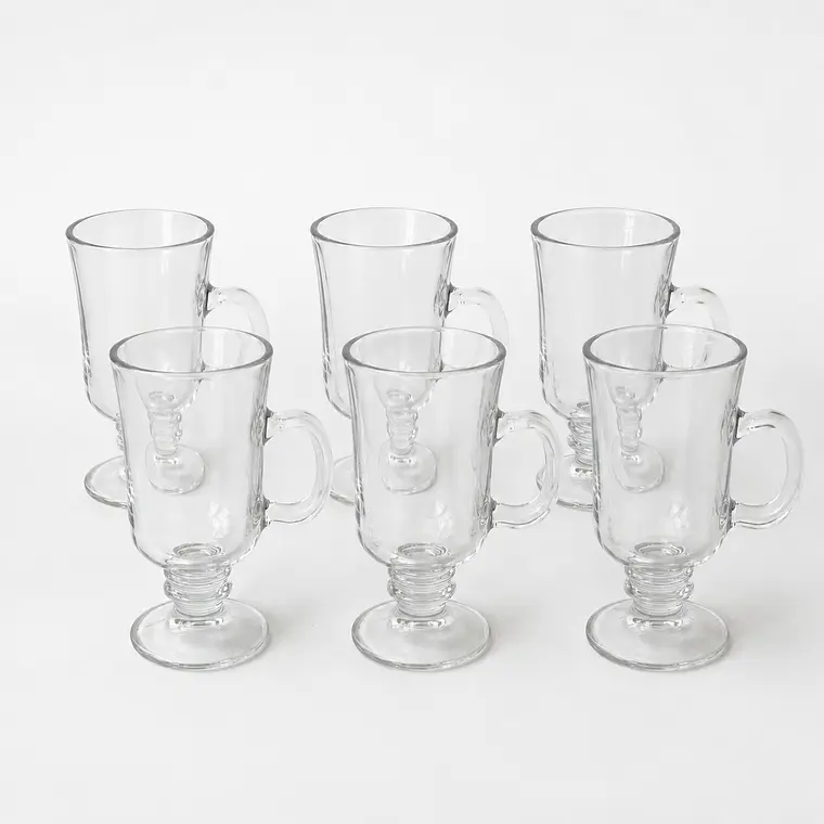 JUEGO DE  6 COPAS  IRISH COFFEE (245 ML) 1
