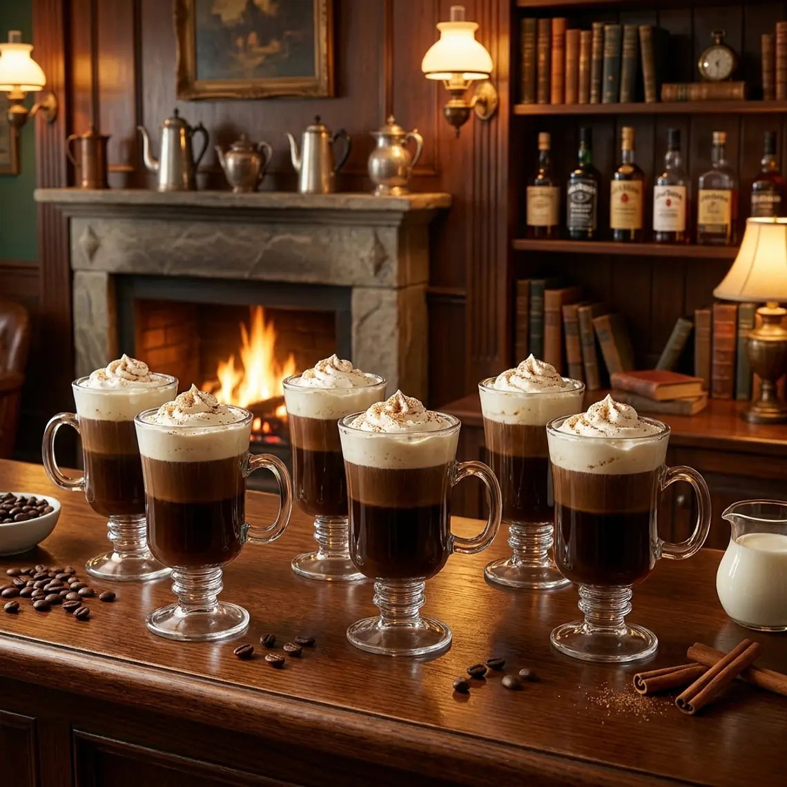 JUEGO DE  6 COPAS  IRISH COFFEE (245 ML) 2