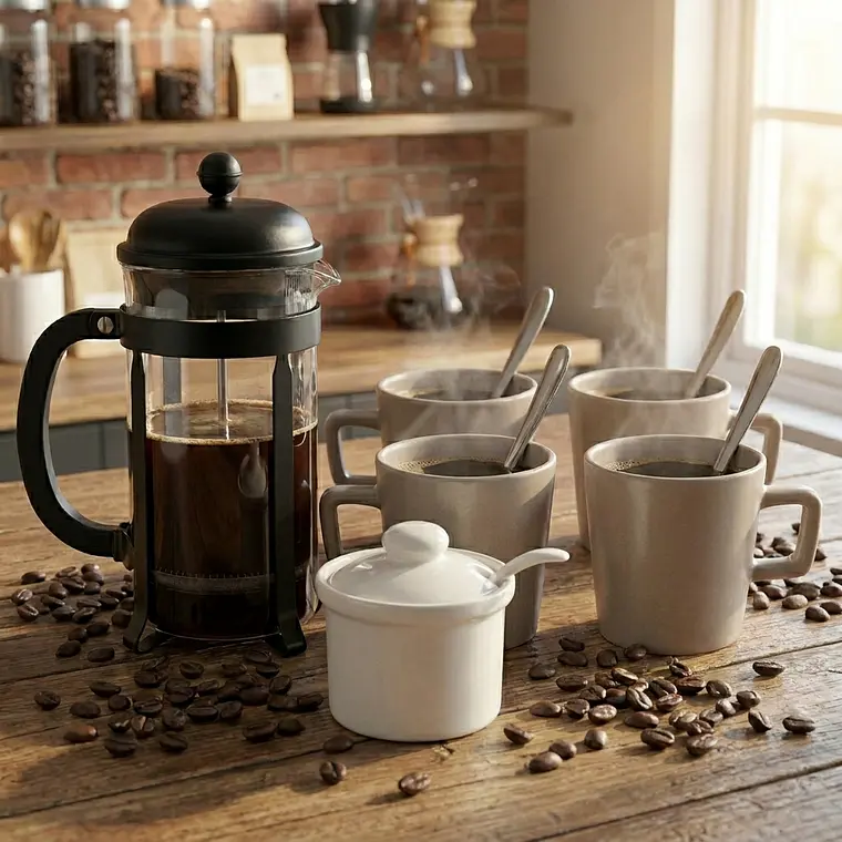 KIT COFFEE TIME BEIGE - ESTILO 3 2
