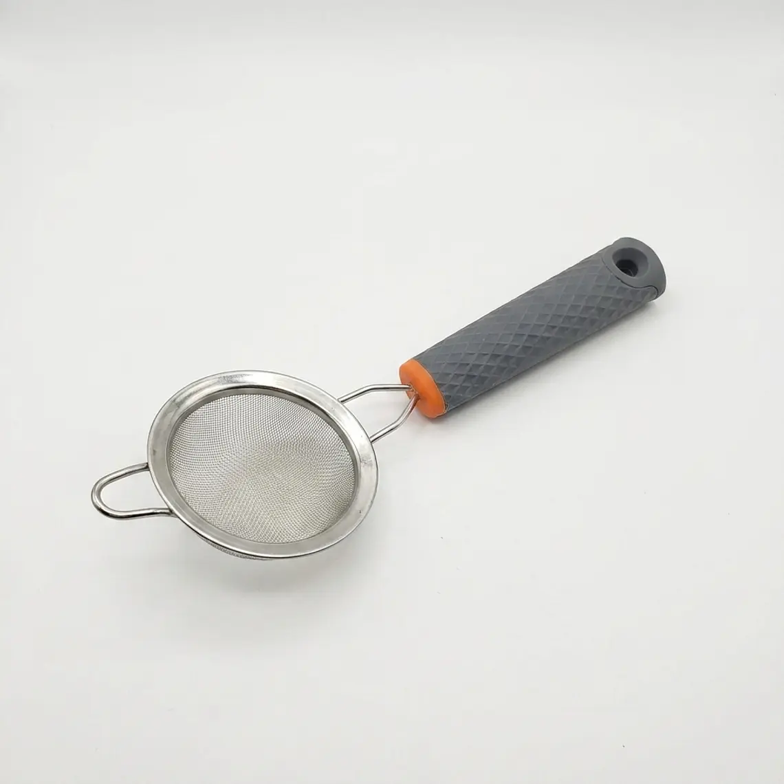 COLADOR PARA TE ACERO MALLA FINA 7.0CM CON M/SILICONA 1