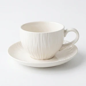TAZA C/PLATO TE ATHENS B/RELIEVE - 200 ML