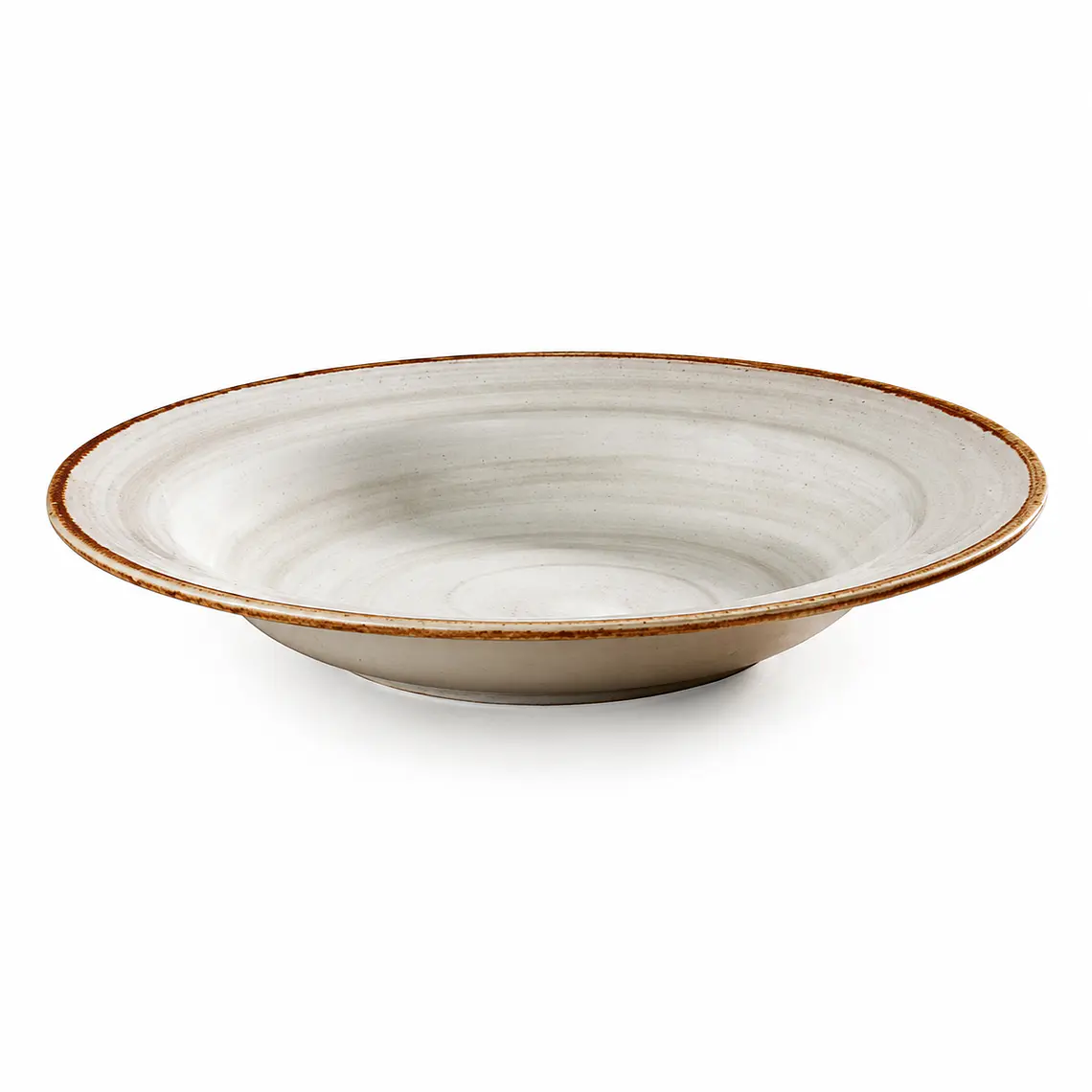 PLATO HONDO ALA ARTISAN GRIS - 340 ML 1