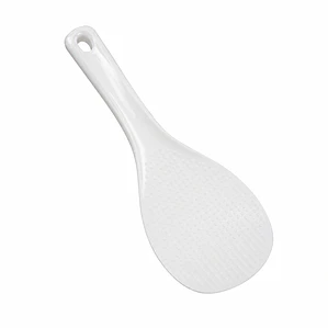 CUCHARA ARROCERA BLANCA (19 x 7 CM)