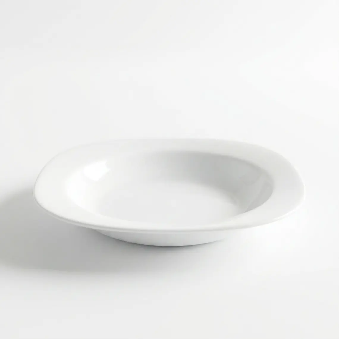 PLATO HONDO PLAZA CUADRADO OPALINE 1