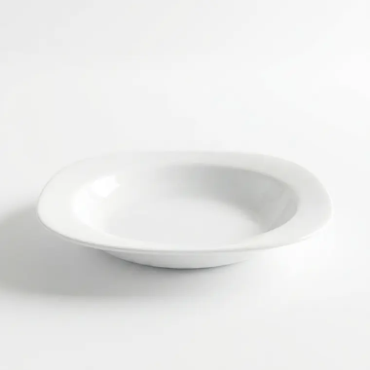 PLATO HONDO PLAZA CUADRADO OPALINE 1
