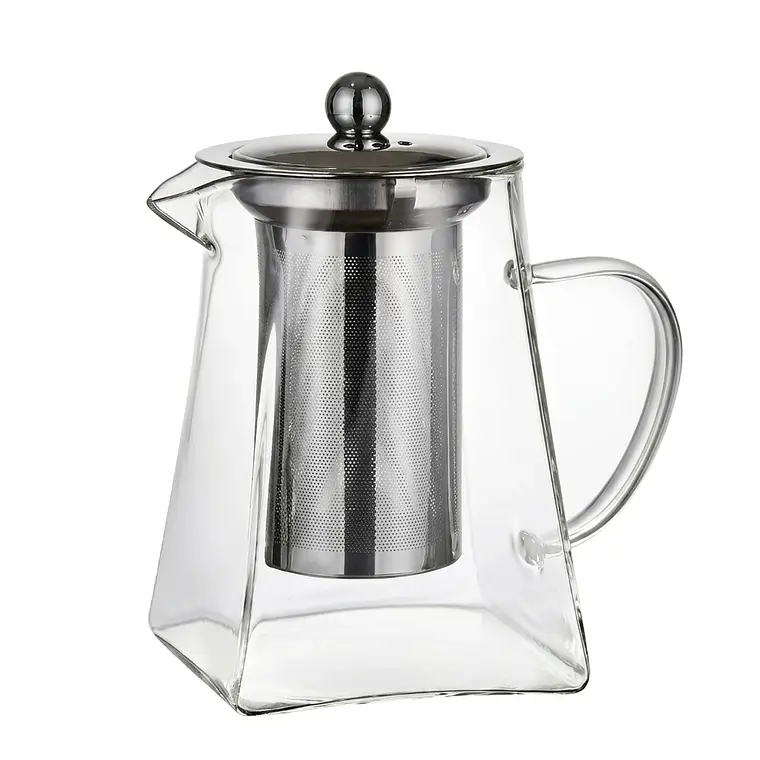 TETERA VIDRIO BOROSILICATO C/FILTRO - 950 ML  1