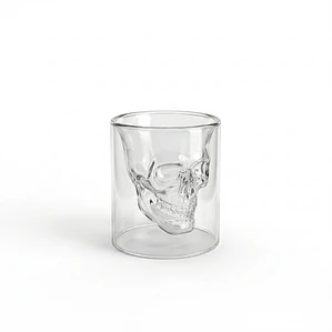 VASO COCTEL CALAVERA (6.5 X 6.5) CM - 75 ML