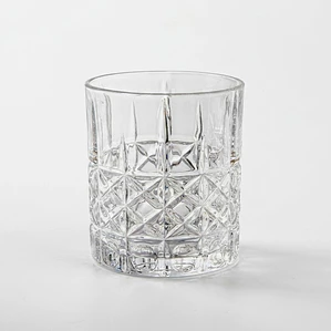 JUEGO DE 6 VASOS BAJO LABRADO ROYALE - 333 ML
