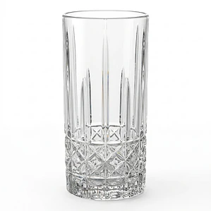JUEGO DE 6 VASOS ALTO LABRADO ROYALE - 360 ML 