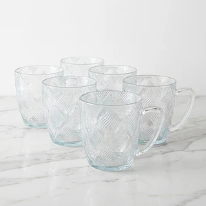 JUEGO DE 6 PZA TAZA LLAMAS - 260 ML