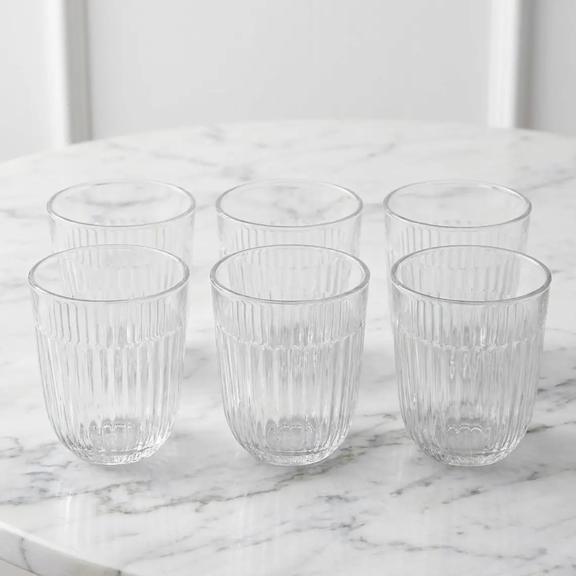 JUEGO DE 6 PIEZAS VASO CORTO - 280 ML 1