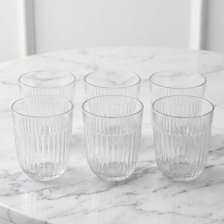 JUEGO DE 6 PIEZAS VASO CORTO - 280 ML 1