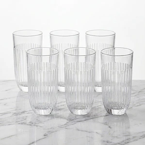 JUEGO DE 6 VASOS LARGO - 420 ML 