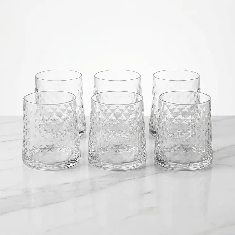 JUEGO DE 6 VASOS CAN CAIRO ROCKS - 385 ML 1