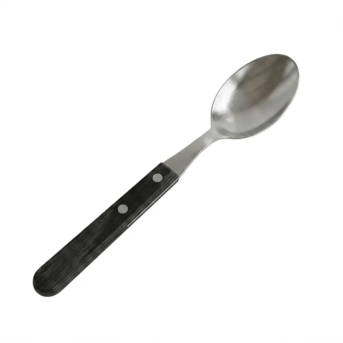 CUCHARA DE MESA M/ABS NEGRO - 6 MM 1