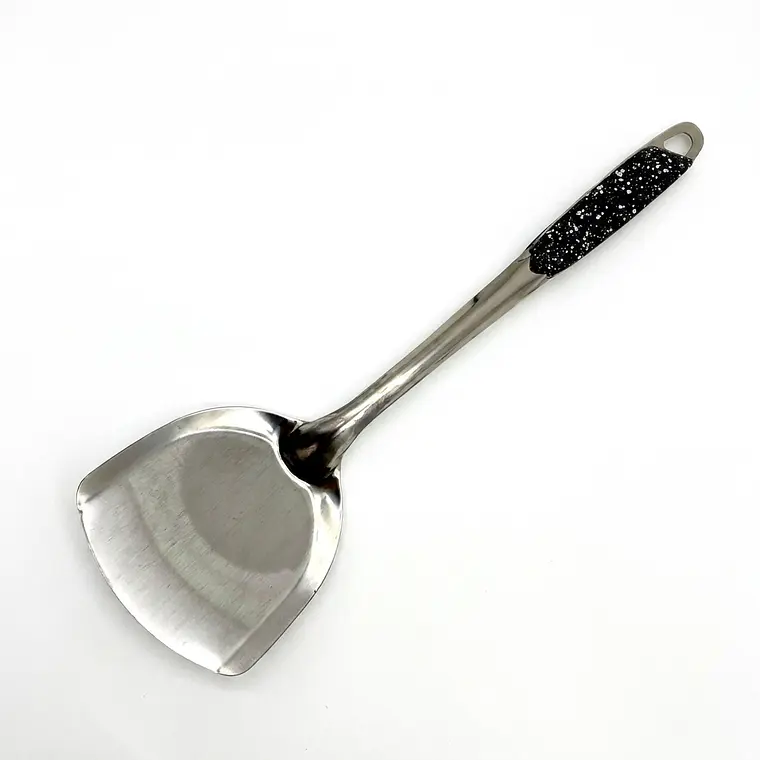 ESPATULA LLANA A/INOX M/NEGRO CHISPAS - 1.0 MM  1