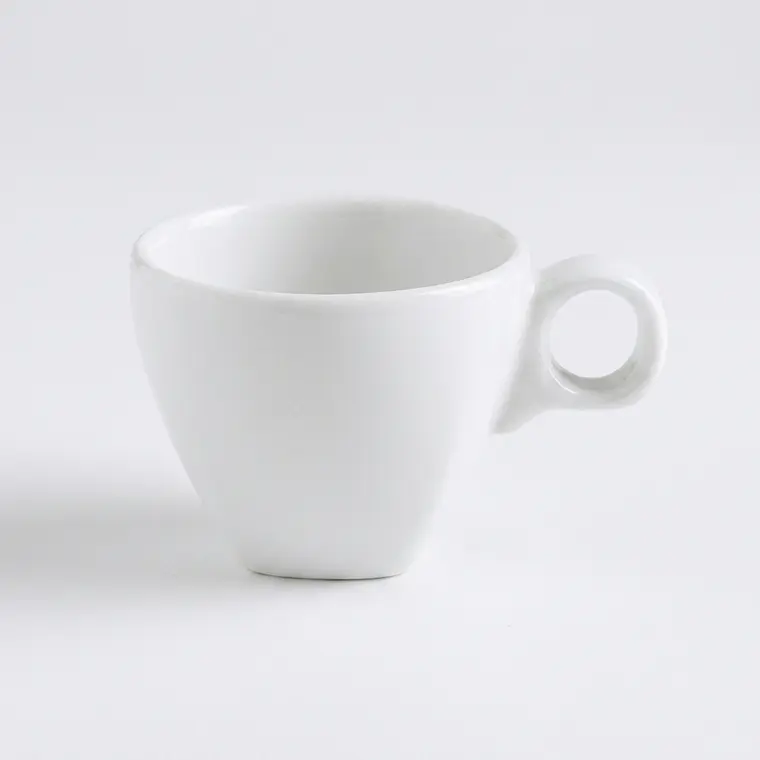 TAZA CAFÉ CUADRADO ACTUALITE BLANCO - 110 ML 1
