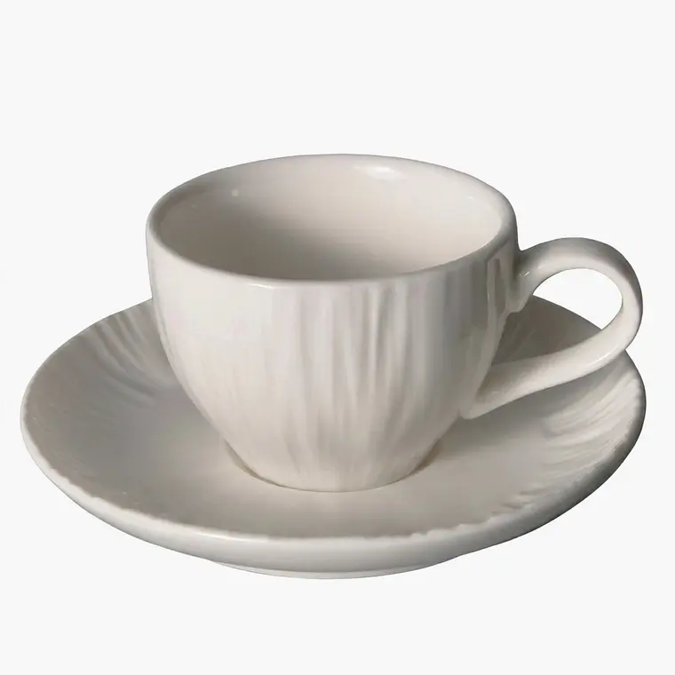 TAZA C/PLATO CAFE ATHENS B/RELIEVE - 90 ML 1