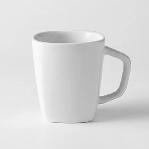 TAZA TE CUADRADO ZEN BLANCO - 223 ML
