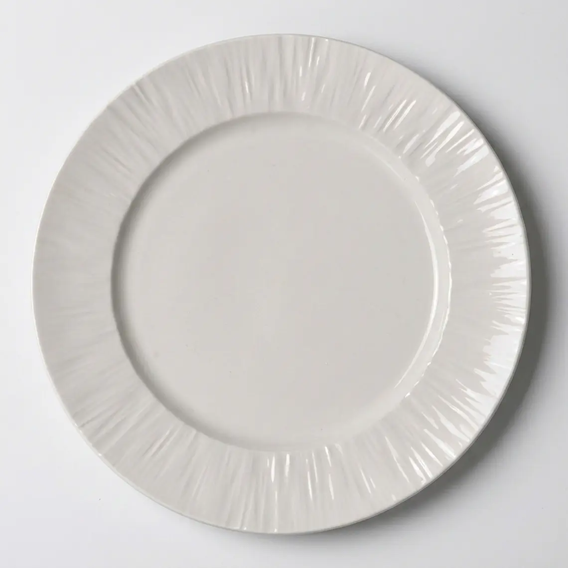 PLATO ATHENS BLANCO B/RELIEVE - 8.5