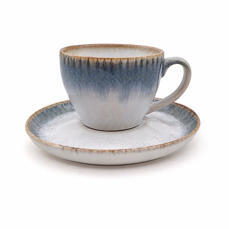 TAZA C/PLATO BLUE SKY - 220 ML 1