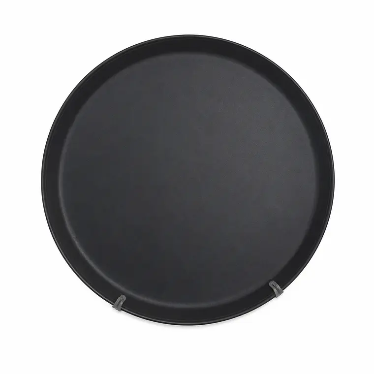 PLATO TENDIDO HOTELWARE NEGRO MATE - 28 CM 1