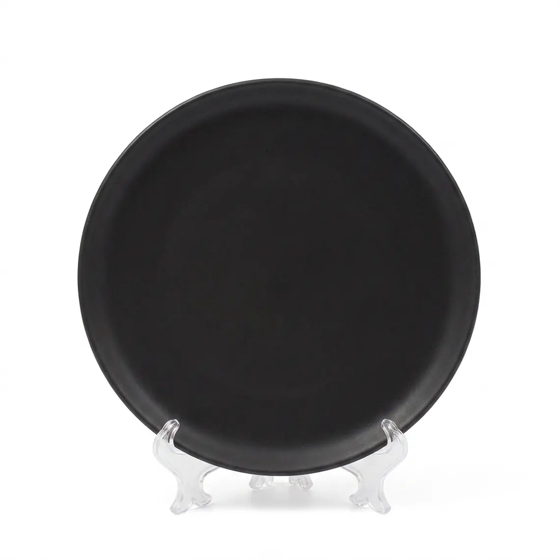PLATO TENDIDO HOTELWARE NEGRO MATE - 24 CM 1