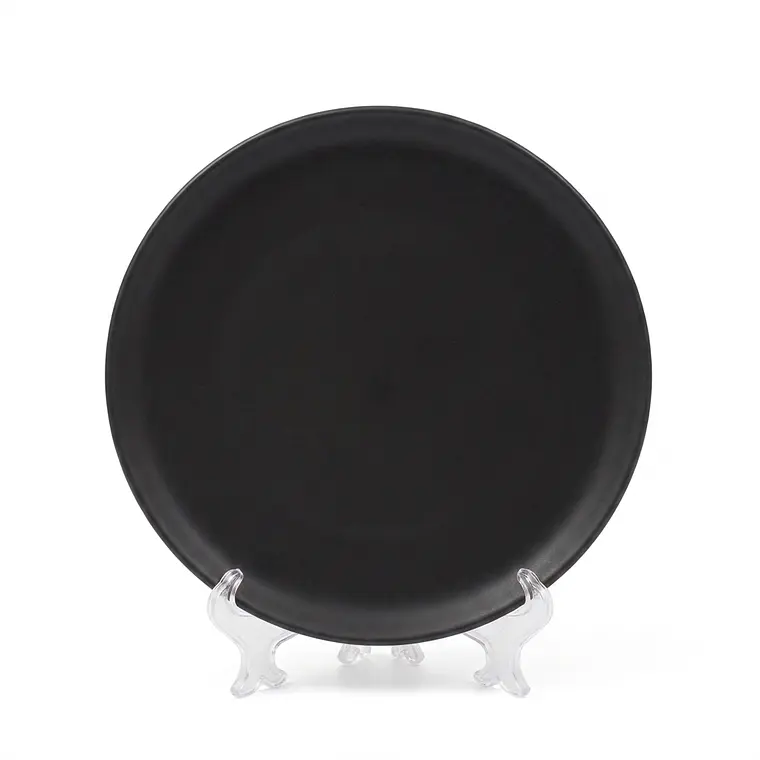 PLATO TENDIDO HOTELWARE NEGRO MATE - 24 CM 1