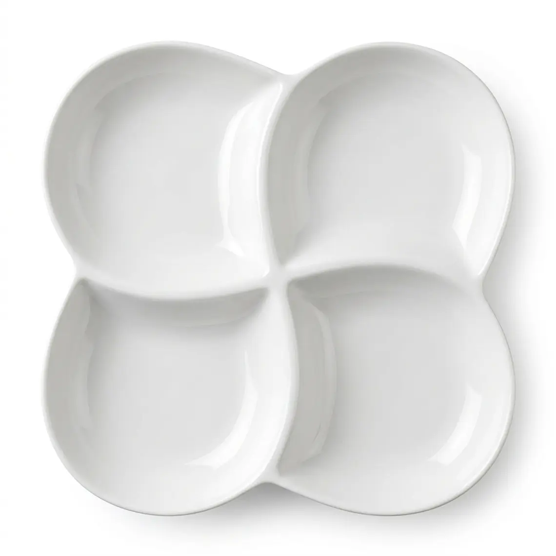 PLATO PIQUEO CUADRADO 4 DIVISIONES - 9