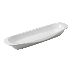 FUENTE RECTANG. LOZA BLANCA (43 x 12 x 3.5) CM - 17