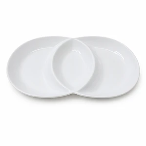 PLATO PIQUEO REDONDO 3 DIVISIONES  - 12