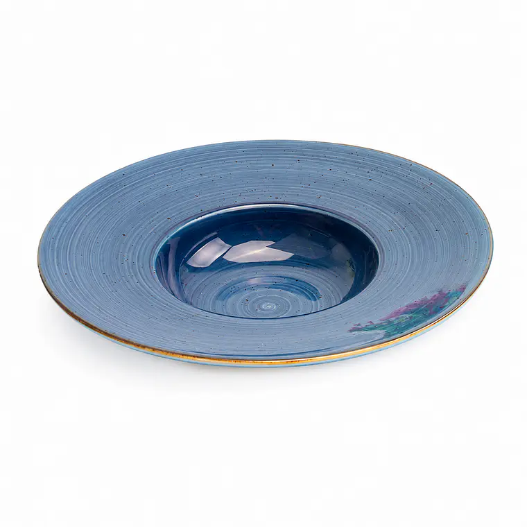 PLATO ARUBA AZUL OVNI (25 x 5.5) CM - 10