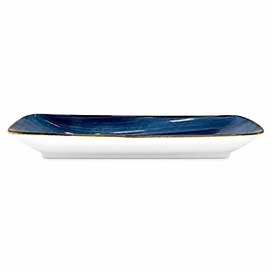 PLATON TENDIDO ARUBA RECTAN. PENDIENTE AZUL (26x 8.5 x 4) CM